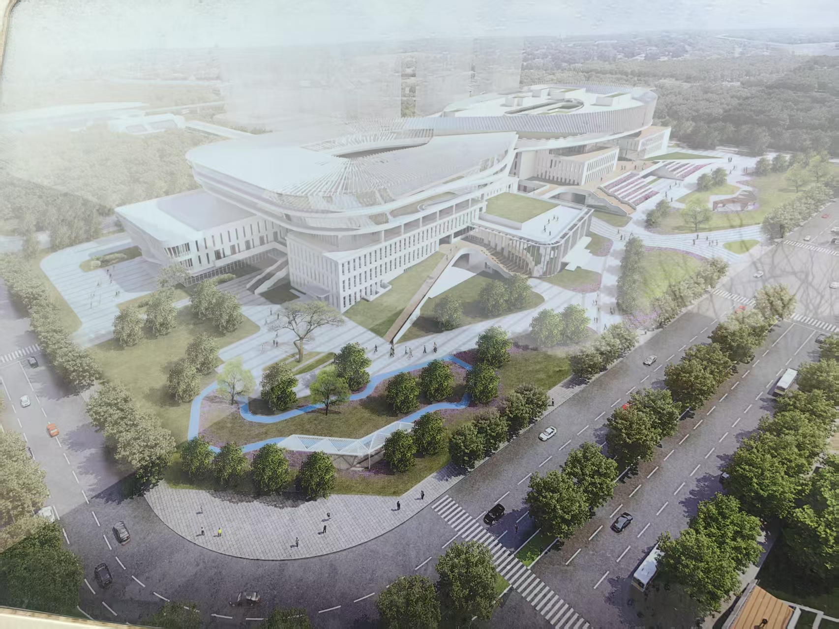 福建長樂三館三中心項(xiàng)目—舞臺(tái)機(jī)械及幕布安裝調(diào)試完成。